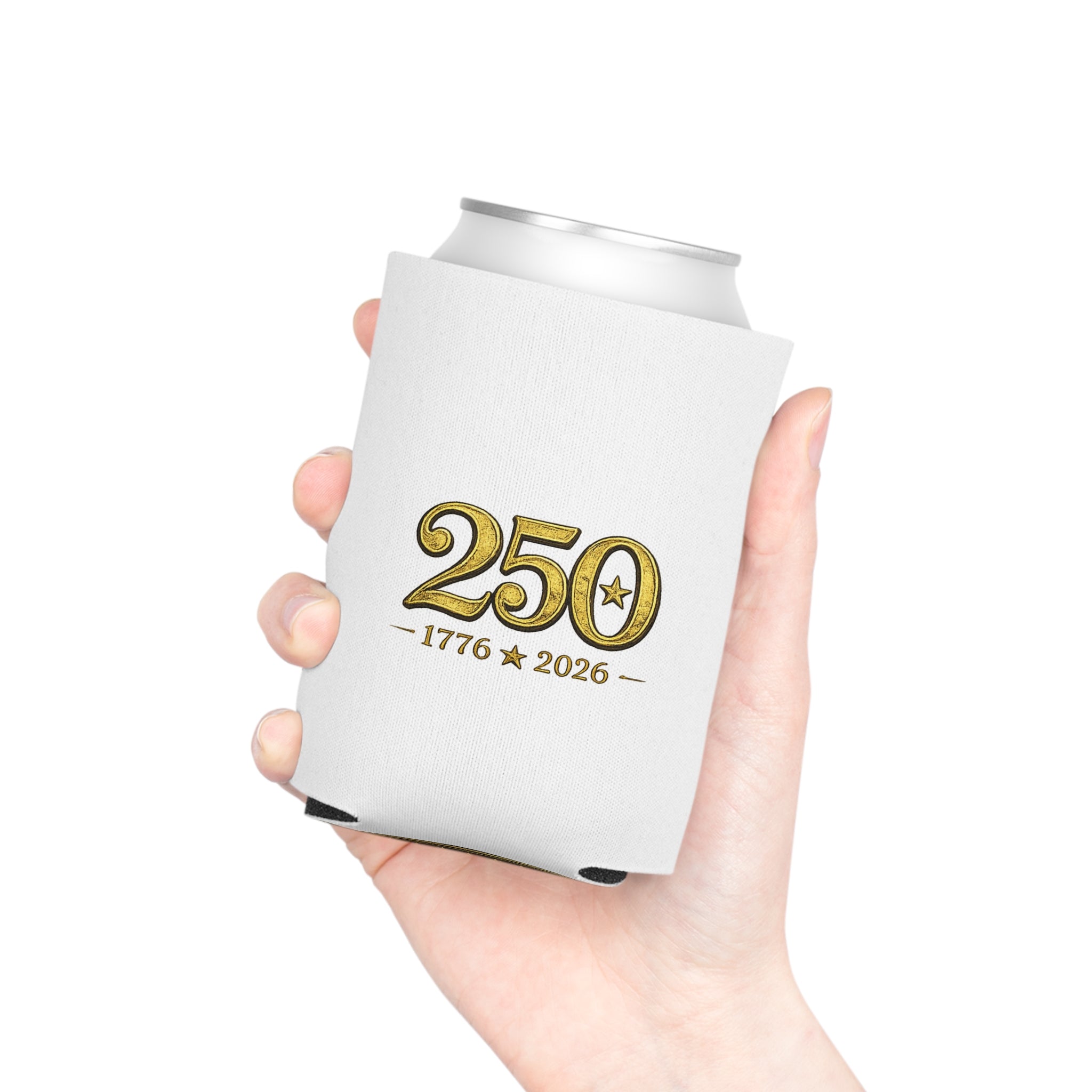 Can Cooler — 250 Years 1776–2026 Commemorative Beer Koozie