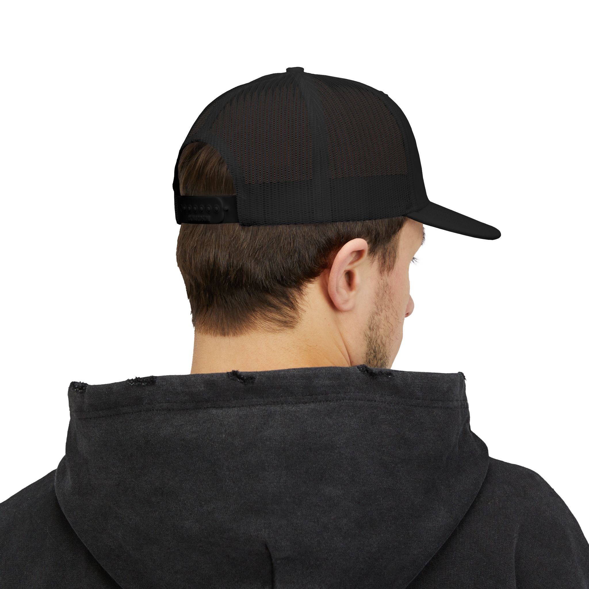 250 Anniversary Snapback Trucker Cap — Black/Gold