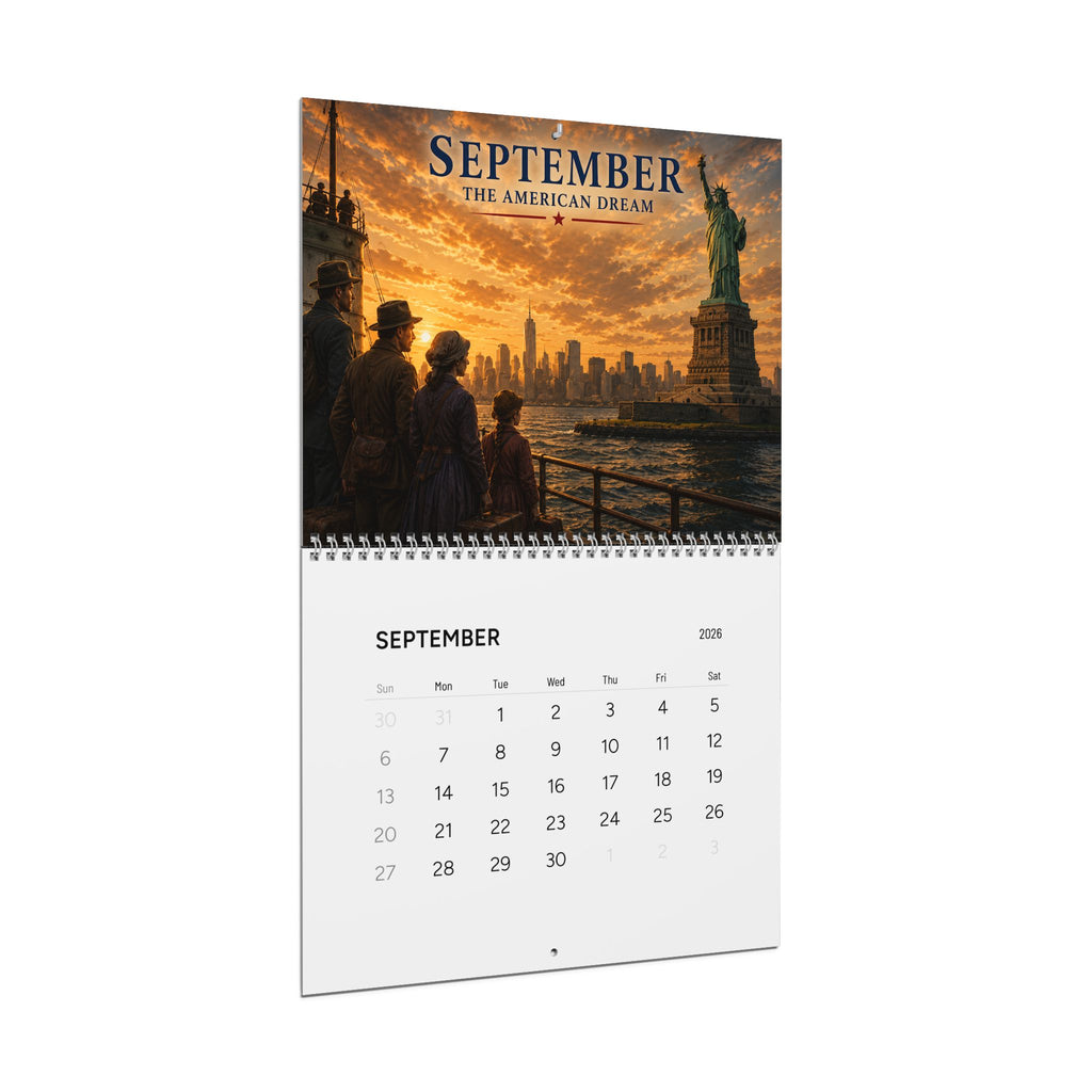 Wall Calendar 11" x 8.5" Matte