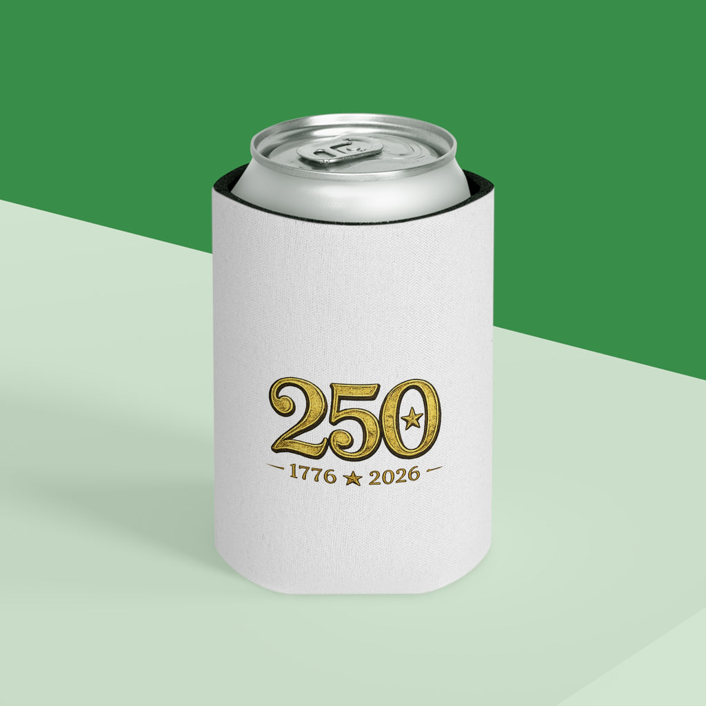 Can Cooler — 250 Years 1776–2026 Commemorative Beer Koozie