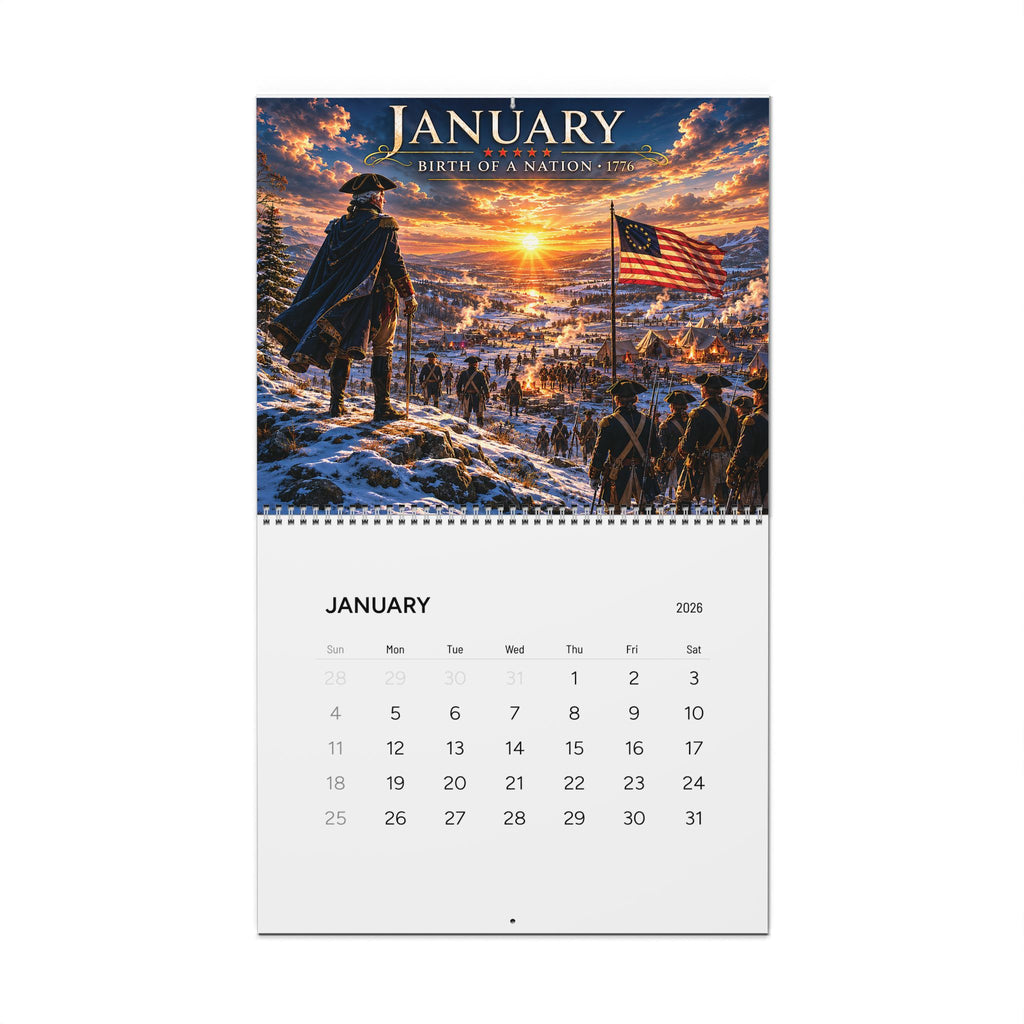 Wall Calendar 14" x 11.5" Glossy