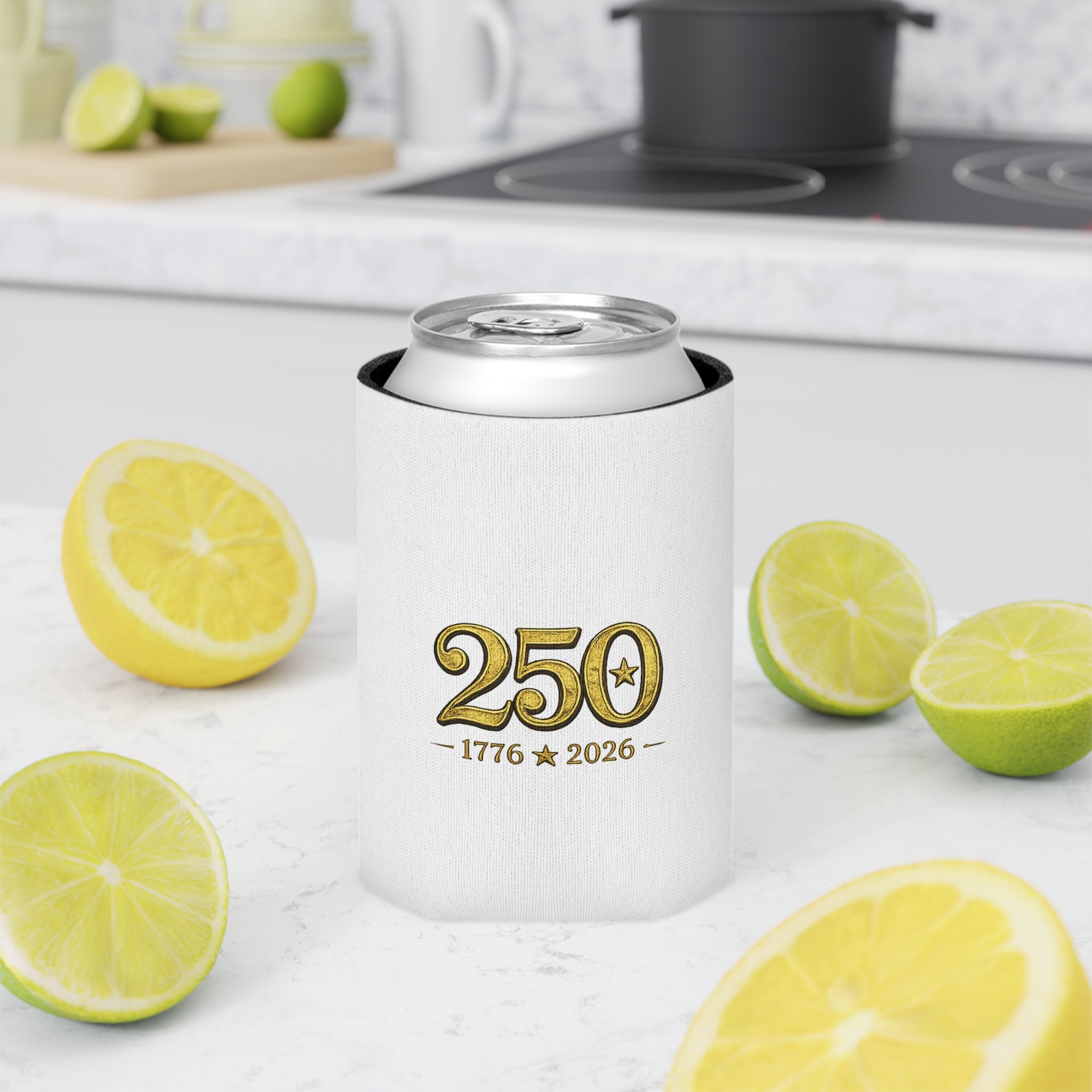 Can Cooler — 250 Years 1776–2026 Commemorative Beer Koozie