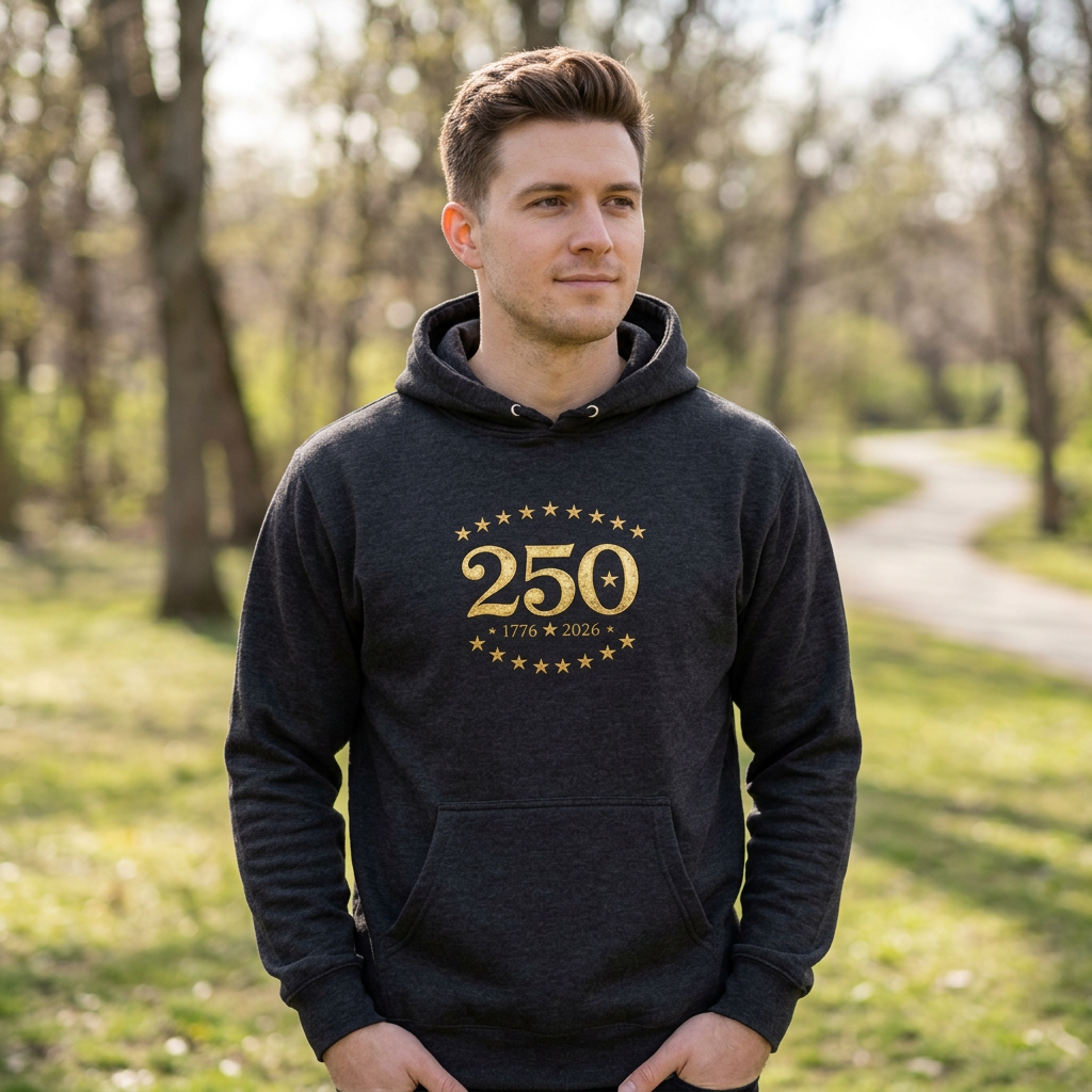 250th Anniversary Hoodie — 1776–2026 Pullover