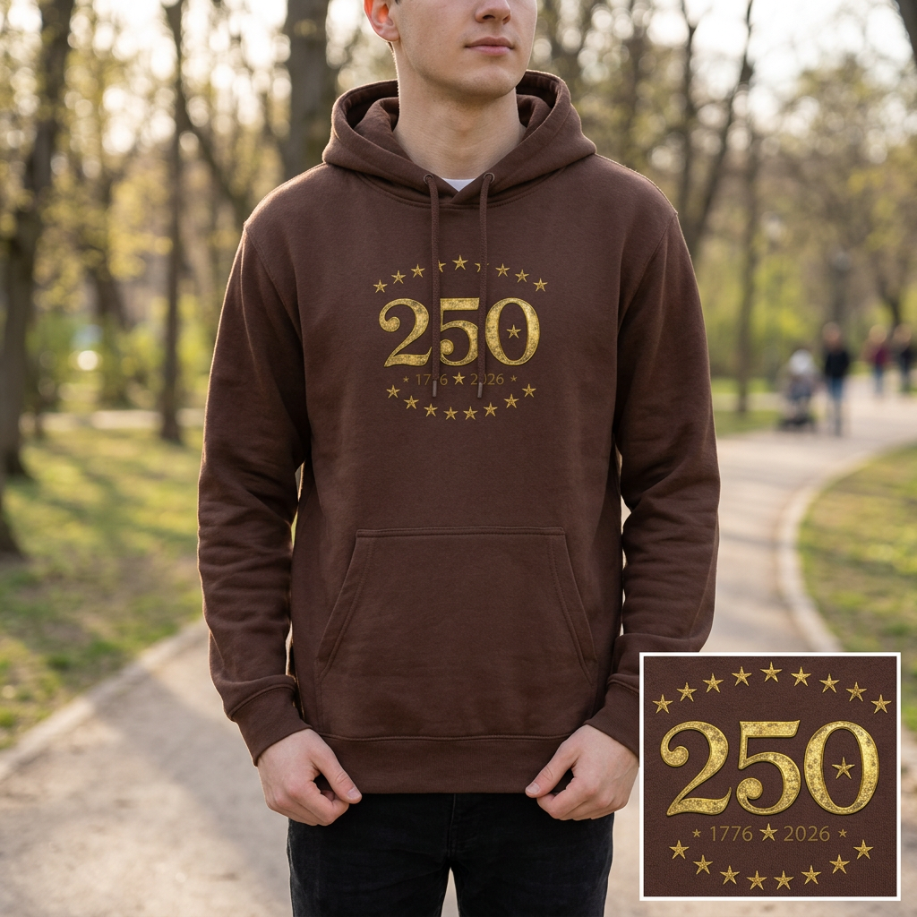250th Anniversary Hoodie — 1776–2026 Pullover
